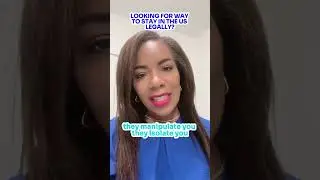 LOOKING FOR WAY TO STAY IN THE US LEGALLY? 🇺🇸
