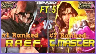 T8 FT 5 Set! ▰ RAEF (#1 Ranked Jin) Vs TEKKEN MASTER (#7 Ranked Clive) ▰ Tekken8 High Level Gameplay