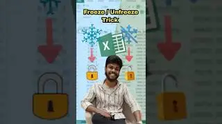 Excel ல Freeze / Unfreeze 🔥 | Header Row & Column மறையாமல் இருக்கும் சூப்பர் டிப்! | Time 2 Tech