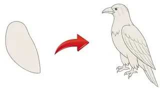 How to Draw a Bald Eagle 🦅| Bald Eagle Drawing Easy Step by Step How to draw