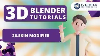 26.Skin Modifier | Blender Quick Tutorials | Just Rise Technologies