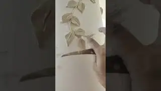 how to make clay leaf 🌿