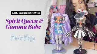 L.O.L Surprise! O.M.G Movie Magic Spirit Queen and Gamma Babe Fashion Dolls