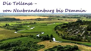 Die Tollense aus der Luft von Neubrandenburg bis Demmin, Gyrocopter ELA 10 Eclipse, Wasserwandern