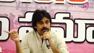 LIVE || JanaSena Chief Pawan Kalyan Protest on AP Capital Issue || Amaravati ||TV24
