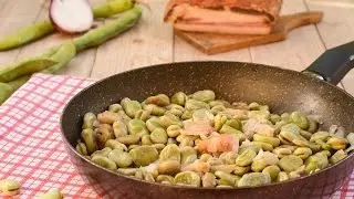 Il segreto delle fave con la pancetta o il guanciale - Ricette che Passione