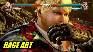 Bob's Rage Art in Tekken 7