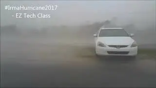 Intense winds & rains at Saddlebunch Keys