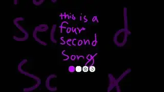 this is a 4 second song 🙂#shorts#foryou