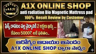 A1X ONLINE SHOP anti radiation Bio Magnet Mattress Pad 100% result Review by Customer 7989770901