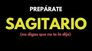 BRUTAL DE  GOLPE SAGITARIO HOY 🌙 el universo te prepara para un renacer espiritual profundo 🌟