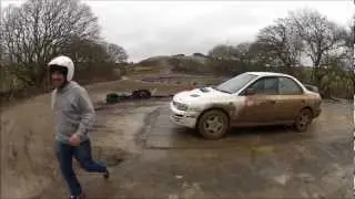 Subaru Impreza Group N Rally Wales - Mark Galea & Clint Abela