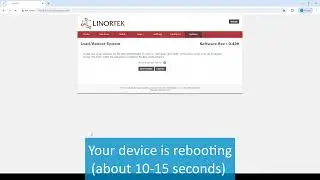 Reset Your Linortek Device to Factory Default from Software