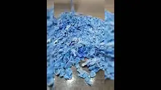 Nylon Blue PA66  #plasticsbusiness #growth #plasticrecycling #viralvideo #wholesale #plasticmarket