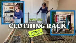 👚 Expandable Clothing Rack VIPEK S3X | How To Assemble + Full Review!