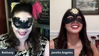 Trivia With YA Authors & Virtual Masquerade! Celebrate Where Dreams Descend by Janella Angeles