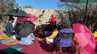 Fire Ceremony in Gilbert, Arizona w/ Haidakhandi Universal Ashram in Crestone, CO