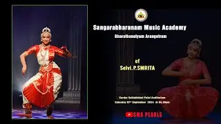 Smirta Arangetram 2024|Sangarabharanam Music Academy |