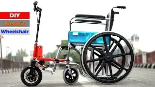 how to make simple Electric Wheelchair at home @CreativeScienceOfficial
