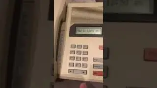 Fun with the Nortel system
