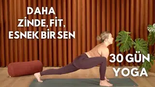 30 G&uuml;n Yoga Daha Zinde, Fit & Esnek Bir Sen Serisi