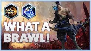 Hanzo Dragon Arrow - WHAT A BRAWL! - Grandmaster Storm League