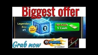 how to show your 5 cash in 1 legendary box buy offer
