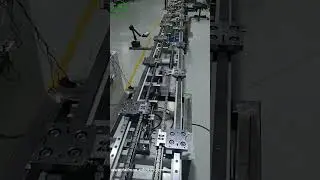 TallMan Robotics: Long Travel Chain Driven Circular Conveyor Line