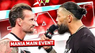 Roman Reigns CHALLENGES CM Punk on WWE Raw!!