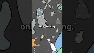 Падающий космический мусор 🏠 🚀 #изучение #изучениебезyoutube #анимация #космос
