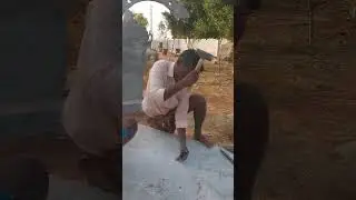 preparation to split the stone; visit: silakriti.com