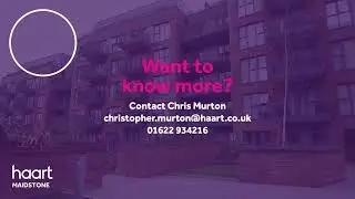 Virtual View of Rosalind Drive, Maidstone, 1 bed Flat / Apartment For Sale from haart estate agents