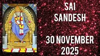 SAI SANDESH || 30 NOVEMBER 2025