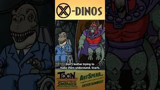 Dinosaur X-Men? - TOON SANDWICH #funny #jurassicworld #dinosaur #xmen #parody #animation #trex
