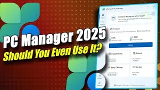 Why Microsoft PC Manager is a Must-Have in 2025! 🤞 (Free Windows Cleaner & Optimizer)