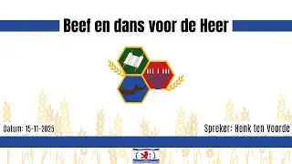 Shabbat 15 november | Beef en Dans voor de Heer | Henk ten Voorde | Messiaanse Gemeente Zeeland