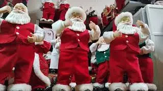 rock a long rockin Christmas time Santas