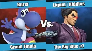 The Big Blue #7 Grand FInals - Burst (Yoshi) vs Liquid | Riddles (Kazuya)