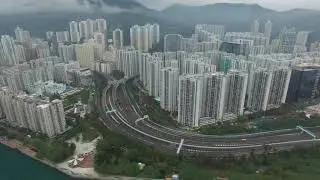 Hong Kong Free stock footage - Royalty free video - Aerial Shot