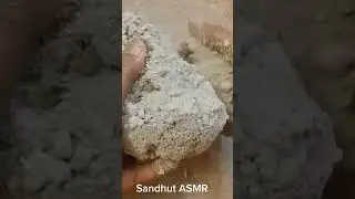 Stony texture water crumbling #grittytexture #watercrumbling #oddlysatisfying #youtubeshorts #asmr