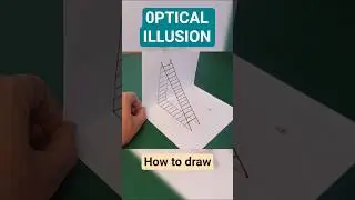 Потрясающий 3D-рисунок лестницы, который может сделать каждый!