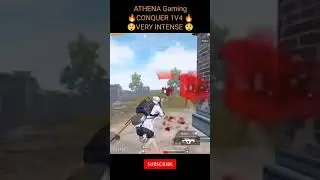 @ATHENA Gaming INTENSE SOLO VS SQUAD CLUTCH | pubg mobile short status video|#shorts#short#ATHENA#OP