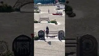 Paris Olympics 2024 equestrian games Henrik Von Eckermann in the final.Unexpected incident