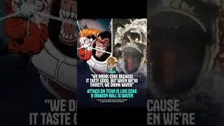 Attack on Titan vs. Dragon Ball: The Ultimate Showdown; 😳🔥🔥🔥! Do you agree with this opinion #aot#db