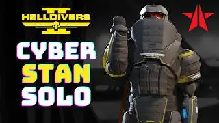 Helldivers 2: Cyborg Slayer Build - Cyberstan Solo Max Difficulty Gameplay