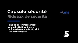 Capsule de s&eacute;curit&eacute; JRT # 5 Produit de s&eacute;curit&eacute; F3SG de Omron