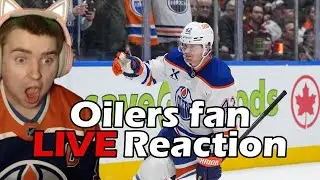 Oilers fan LIVE reaction to Canucks vs Oilers 1/17/26!!