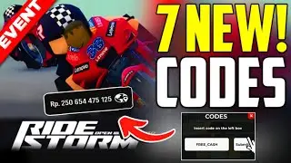 🔥БЕТА⚠️ОБНОВЛЕНИЕ! КОДЫ⚠️КОДЫ RIDE STORM ROBLOX 2025 - КОДЫ ДЛЯ RIDE STORM 2025
