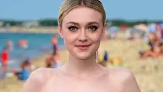 ДАКОТА ФАННИНГ 🔥 Чулки, колготки, колечки, короткое мини-платье, туфли на каблуках