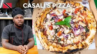 Classic Italian Pizza at Casali’s in Woodbrook, Trinidad & Tobago 🇹🇹 Foodie Nation